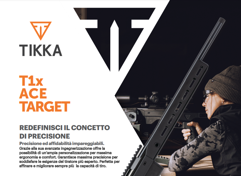 Locandina Tikka T1x Ace Target